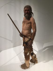 The oldest thing we saw? Not a building but a man. We saw the "Iceman," called Oetzi, in the museum of Bolzano just across the border of Italy and Austria. He is about 5,500 years old. 